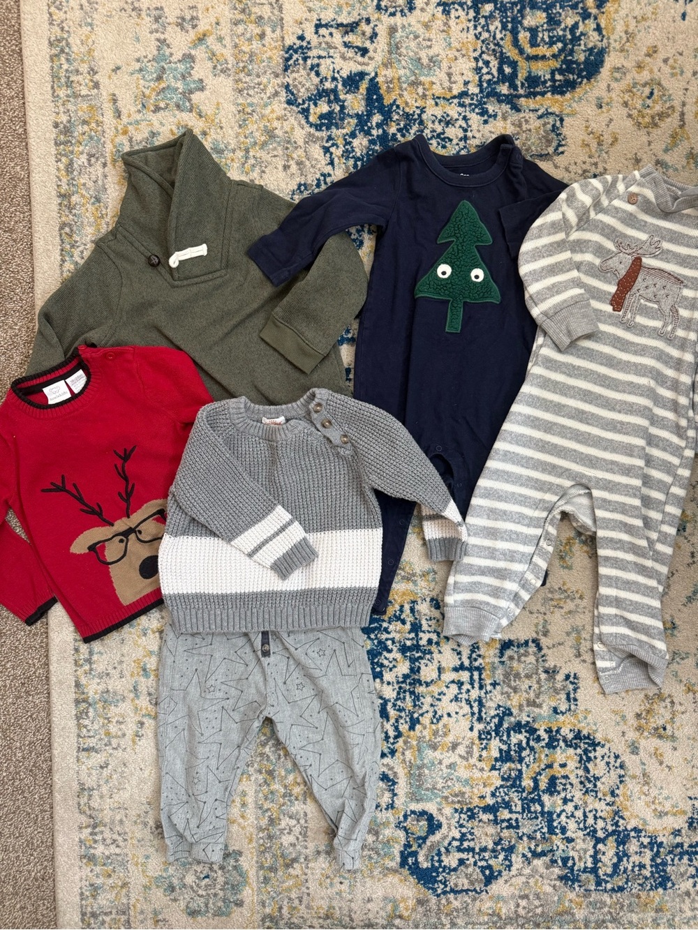 Boys Holiday Outfit Bundle 18-24M